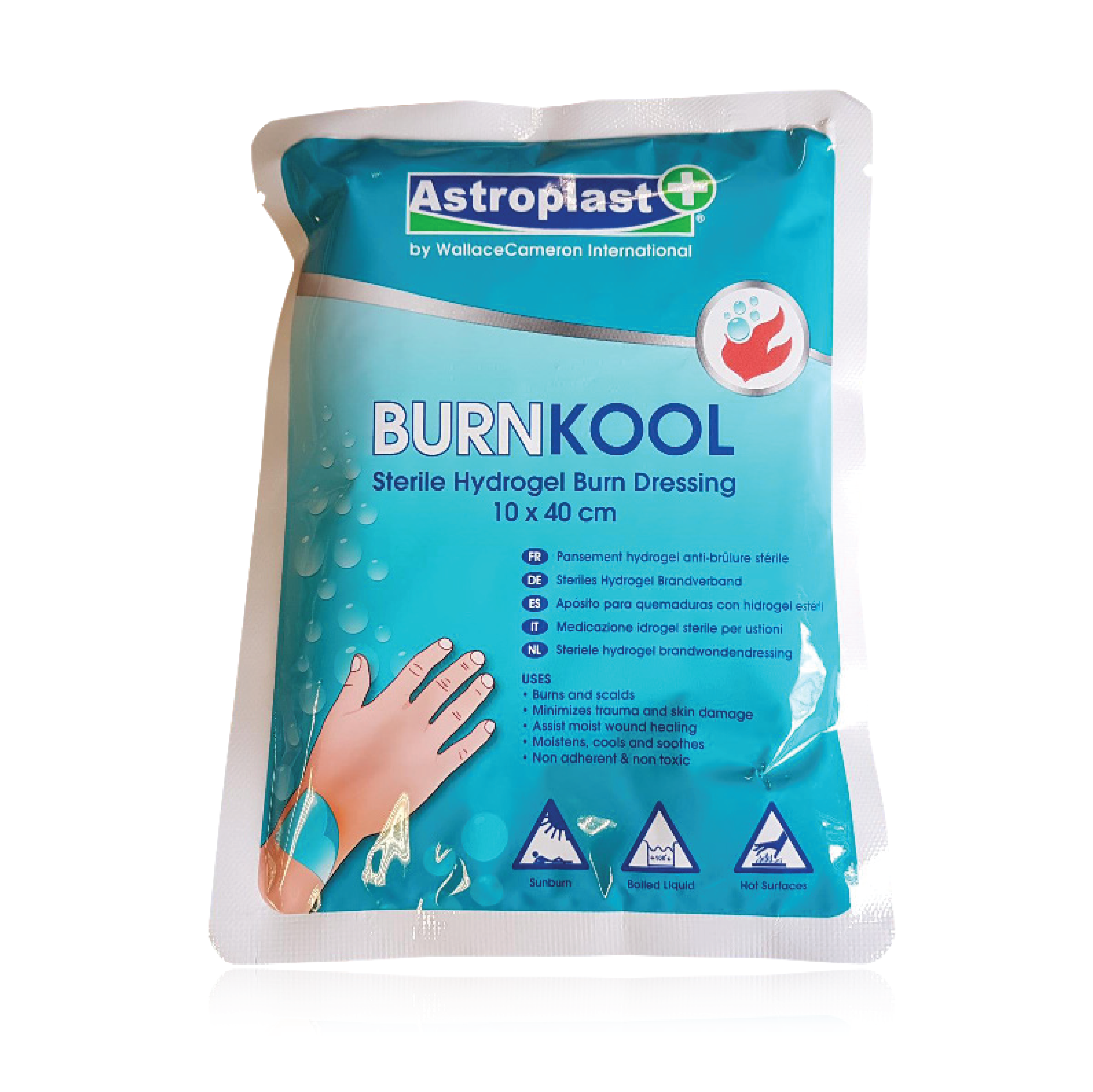 BurnKool Burn Dressing 10cm x 40cm Dressings and Gels Burns