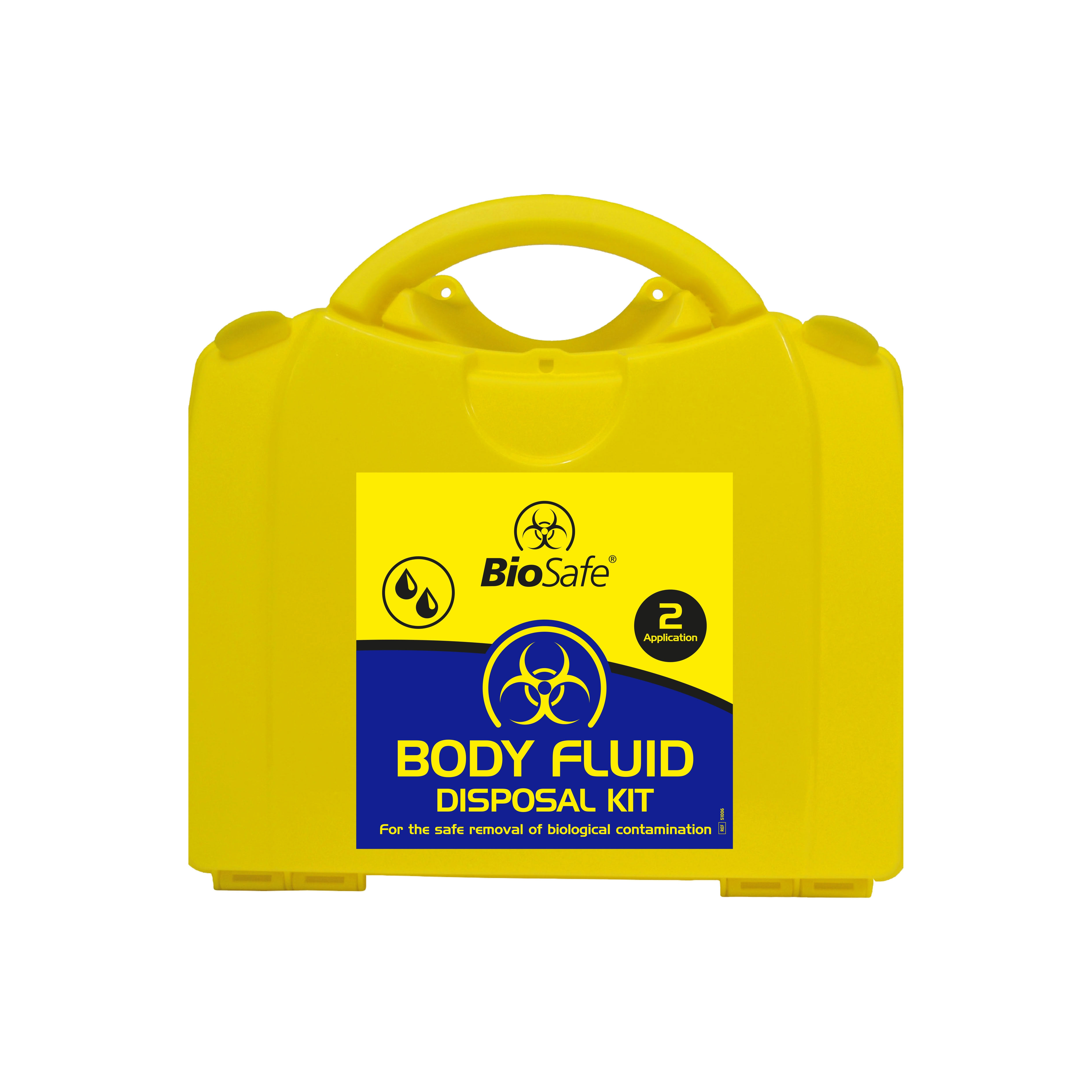 Body Fluid CleanUp Kit (2 Application PGB Small) Biohazard Kits Biohazard Disposal