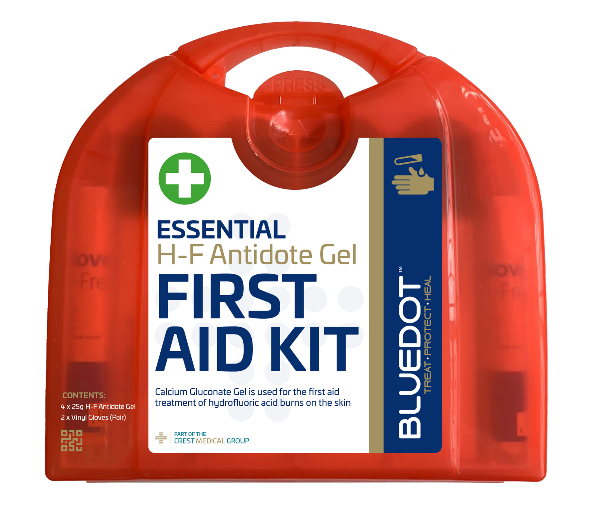 Blue Dot Essentials HF Antidote Gel (Hydrofluoric Acid / Calcium