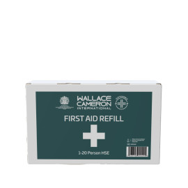 Wallace Cameron Sustainable 1-20 Person HSE First Aid Kit Refill