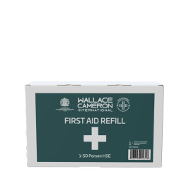 Wallace Cameron Sustainable 1-50 Person HSE First Aid Kit Refill