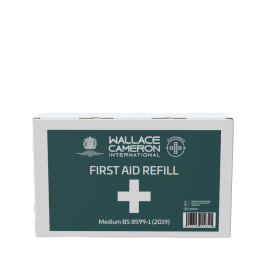 Wallace Cameron Sustainable Medium BS 8599-1 (2019) First Aid Kit Refill