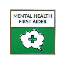Mental Health First Aider Badge (Square) (Each)