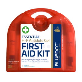 Blue Dot Essentials HF Antidote Gel (Hydrofluoric Acid / Calcium Gluconate) First Aid Kit