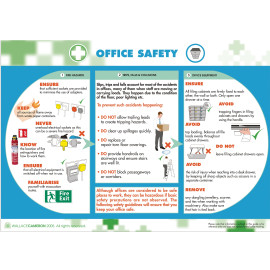 Office Safety Poster 590mm x 420mm