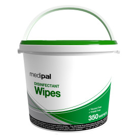 Medipal Disinfectant Wipes BUCKET (Alcohol Free) (Pack 350)