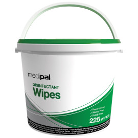 Medipal Disinfectant Wipes BUCKET (Alcohol Free) (Pack 225)
